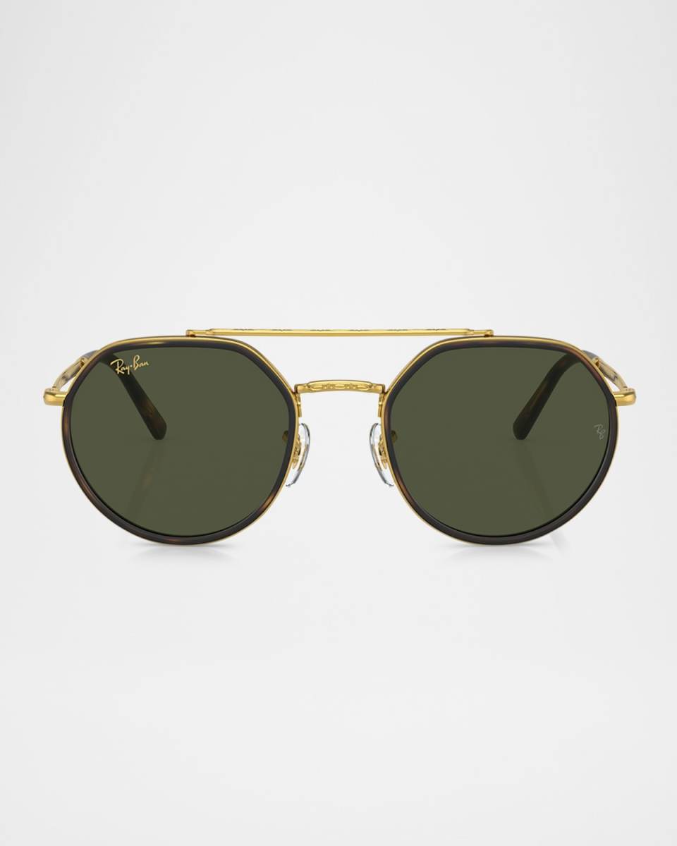 Metal Round Sunglasses, 53MM